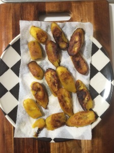 8 Fried Plaintains pressed